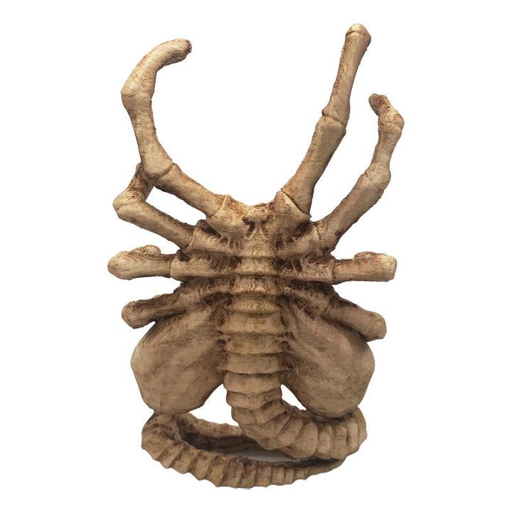 Full view of the Horrible Creature Phone Holder, an artistic and functional resin decor piece.