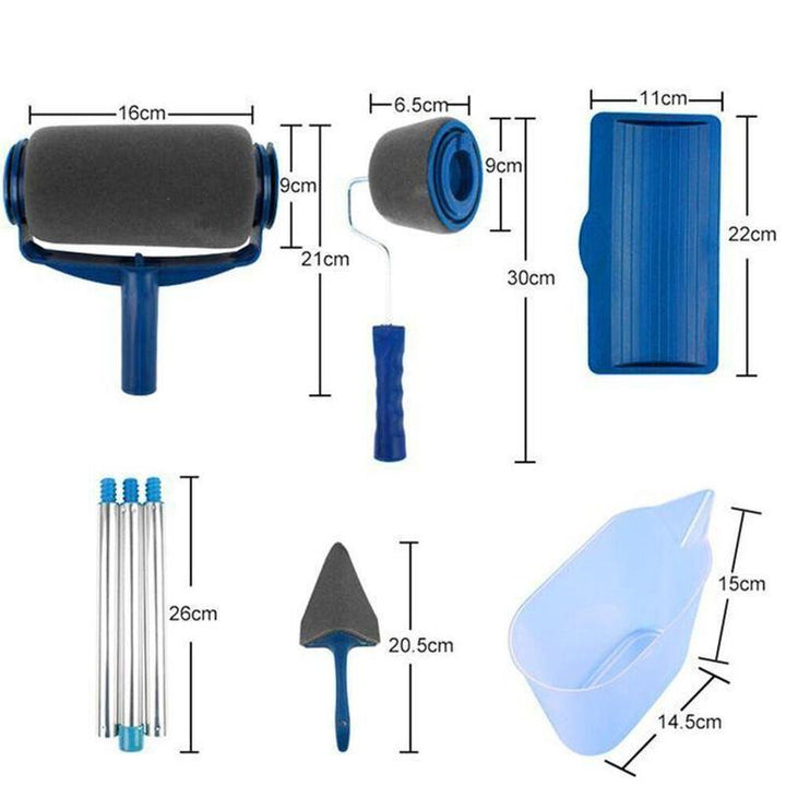 Essential paint roller kit for household use, making home painting and cleaning tasks simpler