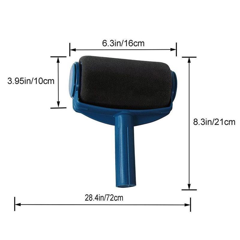Multi-purpose paint roller kit with handle, a must-have for DIY enthusiasts and home renovations