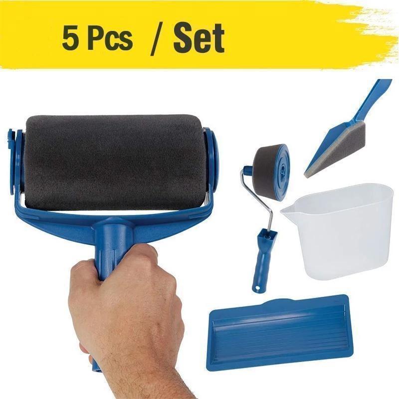 Durable paint roller kit for home improvement, perfect for smooth wall painting & quick renovations