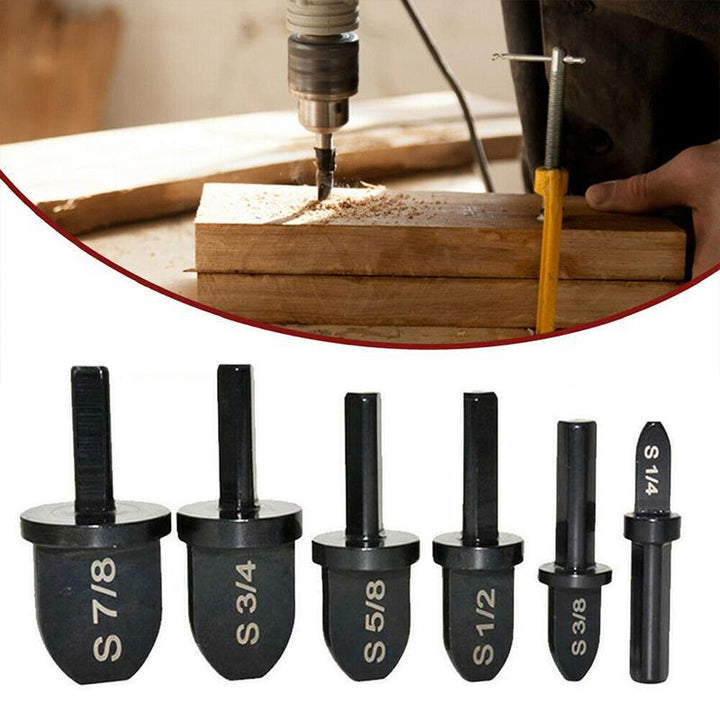 Metalworking swaging drill bits, durable design for copper pipe, HVAC tool kit