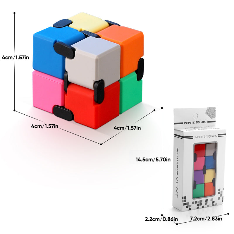 Metal Infinity Cube, a robust and portable gadget for daily stress relief