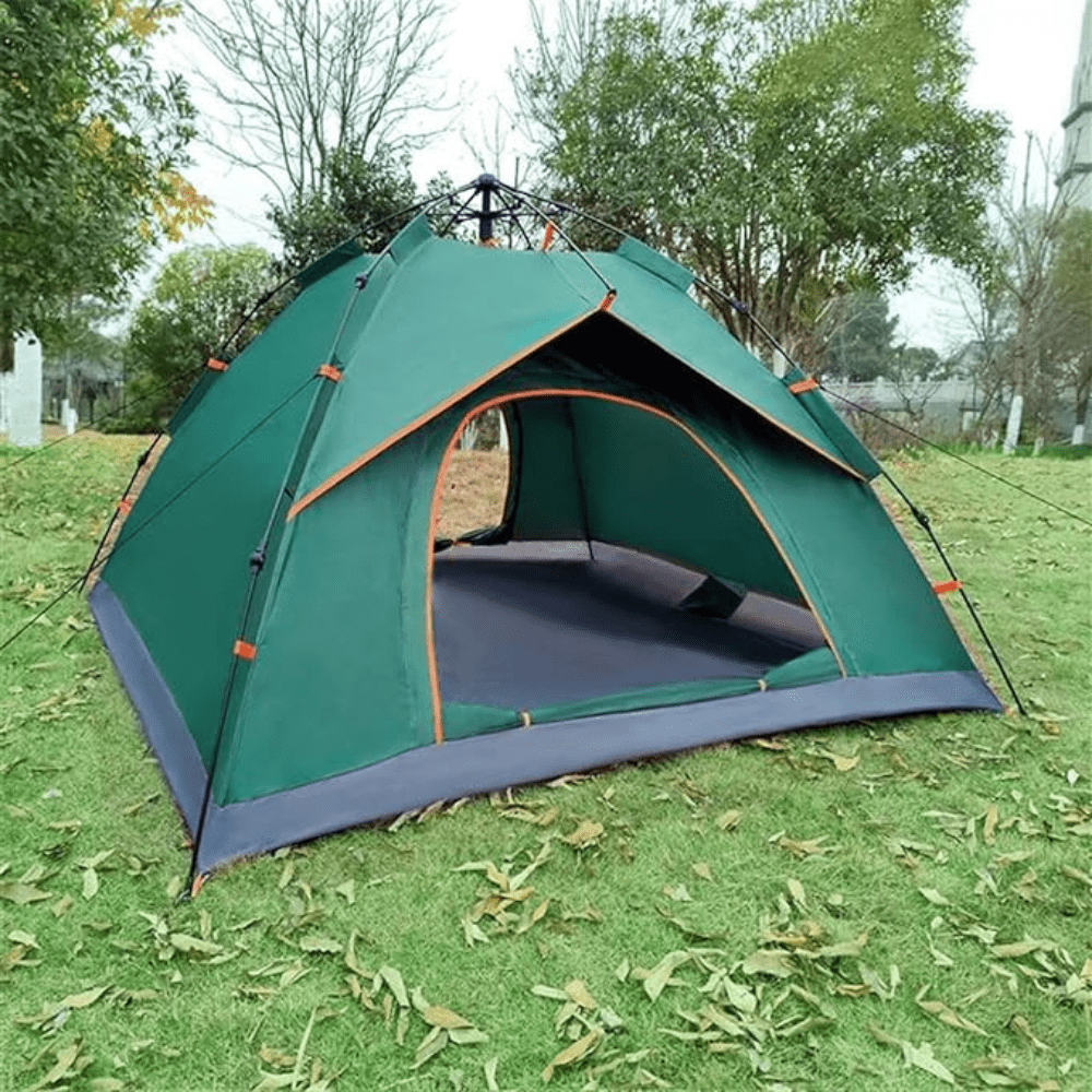 Unisex instant setup camping tent, easily pops up for quick outdoor adventures & festivals. Lightweight & portable.