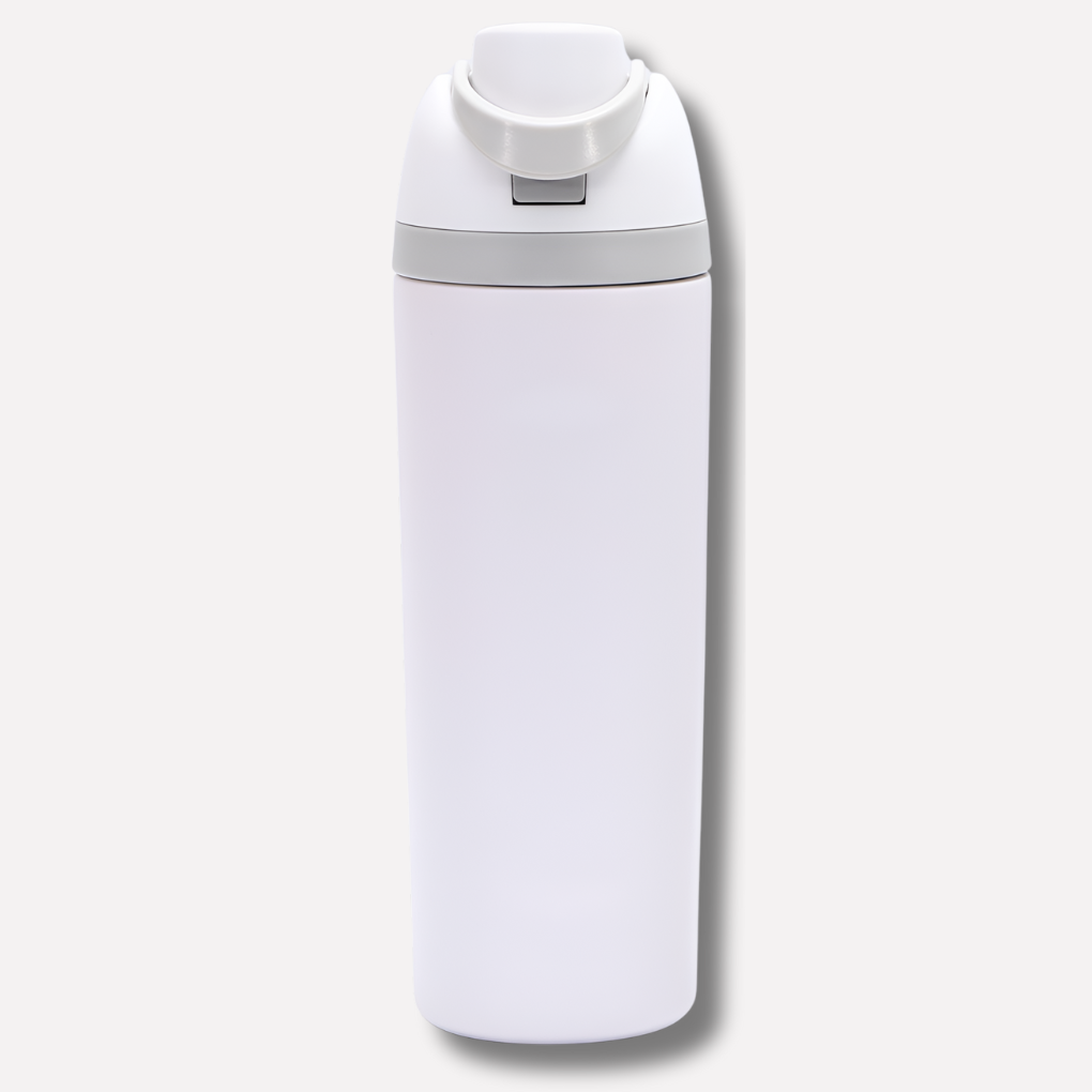Eco-friendly leakproof insulated stainless steel water bottle, matte finish, keeping your drinks cold for hours.