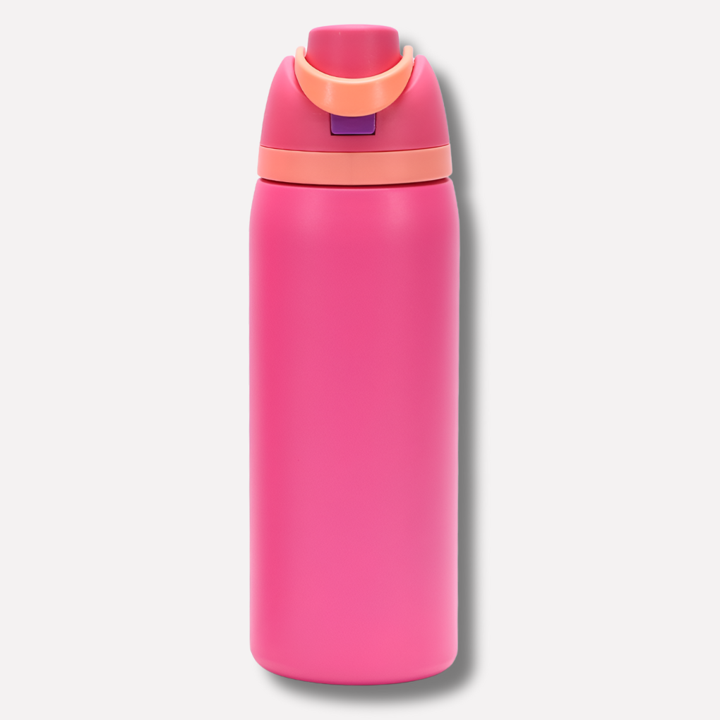 Unisex leakproof insulated stainless steel water bottle, a must-have for daily hydration & active lifestyles.