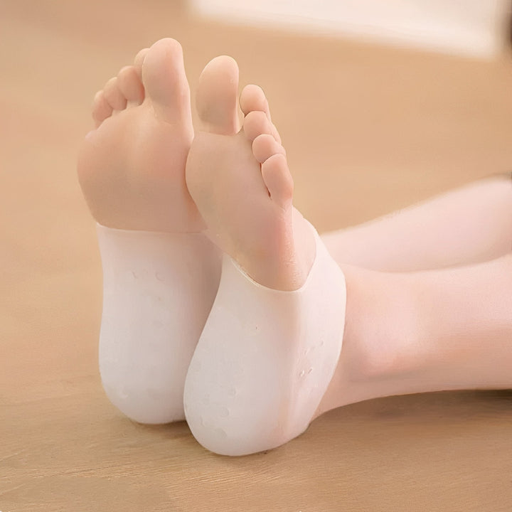Unisex invisible height lift insoles for all footwear, providing discreet elevation & comfortable support.