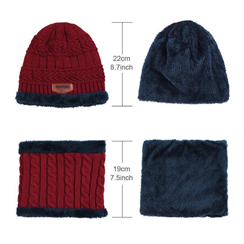 Stack of folded knitted scarves in various colors, emphasizing the warmth and versatility of these winter accessories.