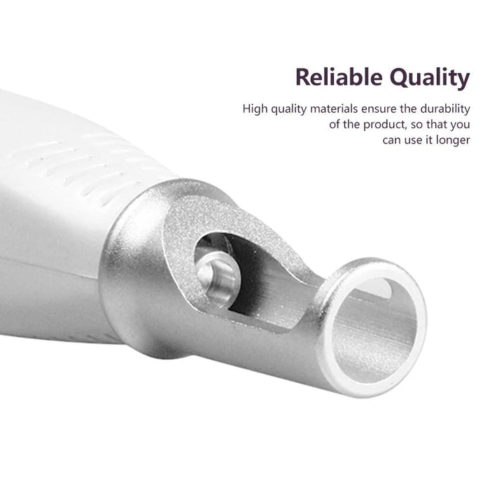 Home use device: portable laser pen for precise mole removal & freckle lightening. Skin care solution.