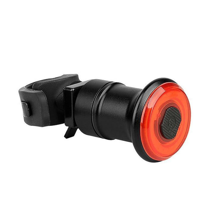 Simple, effective LED bicycle tail light with automatic brake sensing for improved visibility & road safety.