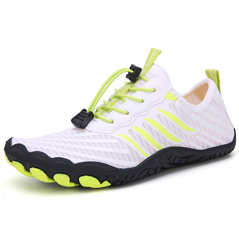 Unisex minimalist walking shoes, wide toe box & flexible design for natural comfort.