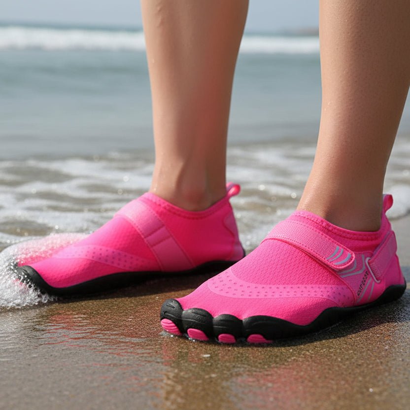 Comfortable & flexible unisex barefoot water shoes. Lightweight design for superior stability during hiking & adventures.