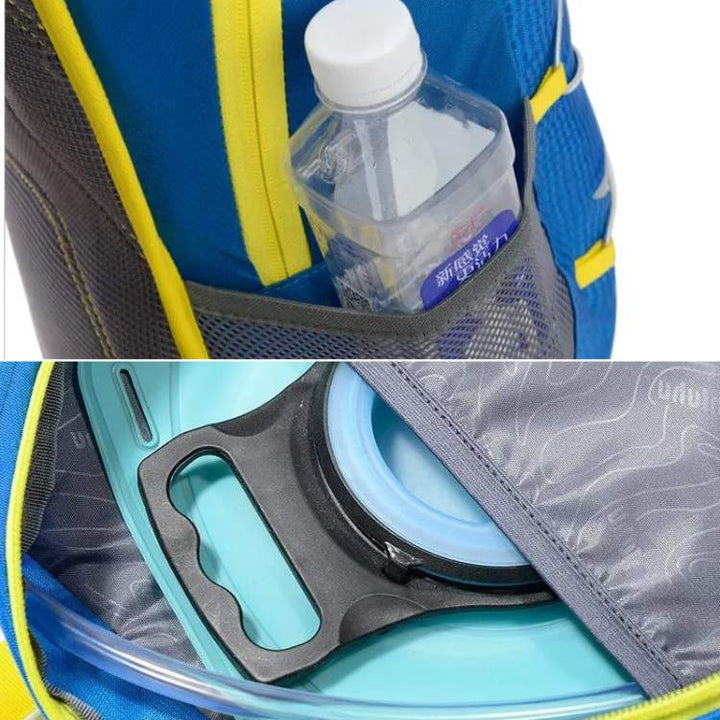 Unisex outdoor adventure backpack, comfortable daypack for hiking and adventure travel.