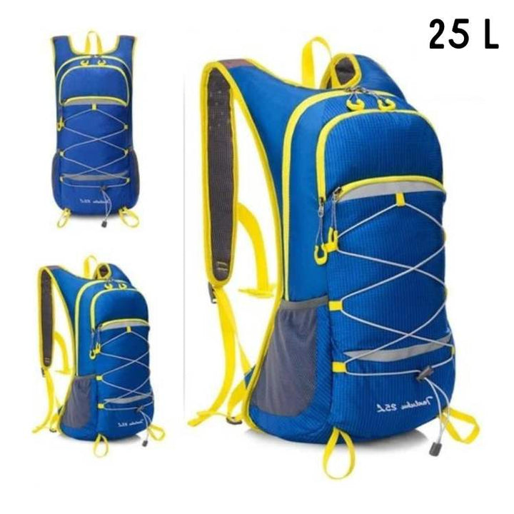 Comfortable lightweight unisex hiking backpack with padded straps for long outdoor treks.