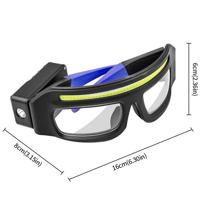 Compact outdoor light with motion sensor for hands-free use. Perfect fishing accessory.