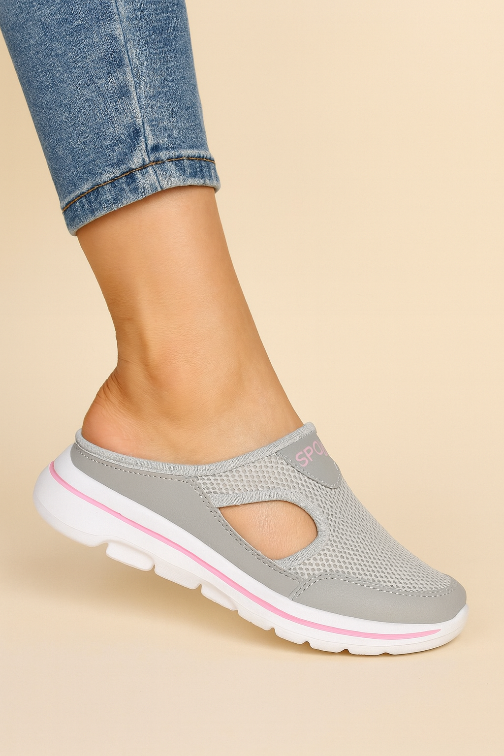 Stylish, lightweight unisex orthopedic slippers offering superior arch support & cushioned comfort for indoor wear.