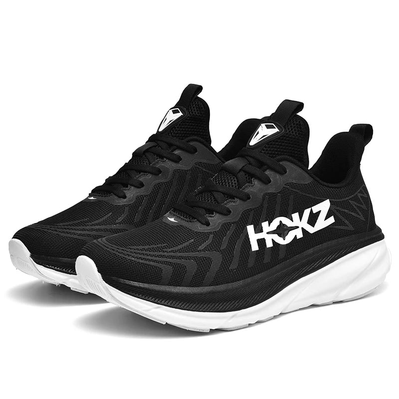 Unisex lightweight running shoes, side view, ideal for ultimate comfort and athletic support.