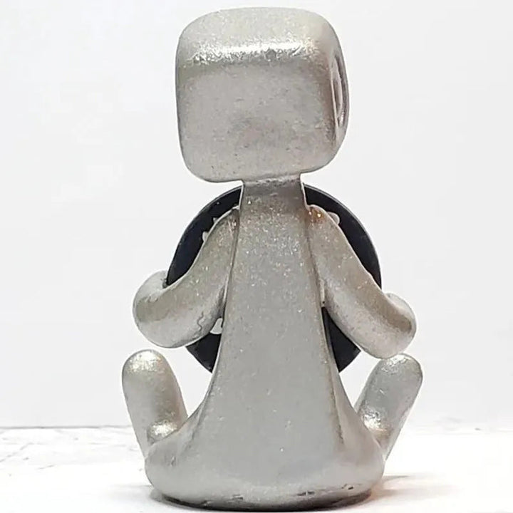 Cute robot figurine, a unisex mental health gift for a desk companion