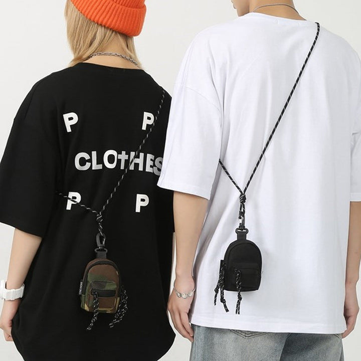Urban style unisex mini bag, perfect for city exploration.