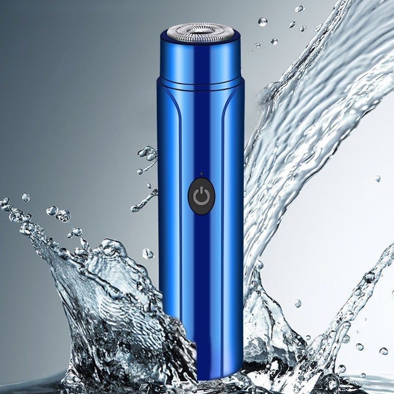 Waterproof electric shaver, easy to clean & store, great for travel grooming