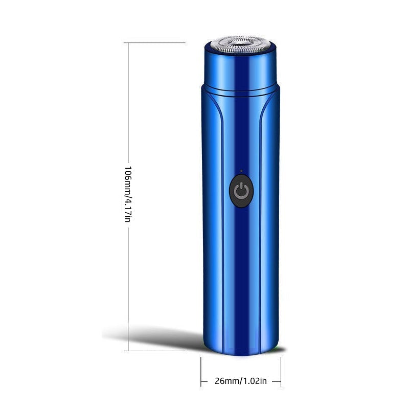 Unisex travel shaver, powerful motor for fast and efficient beard trimming