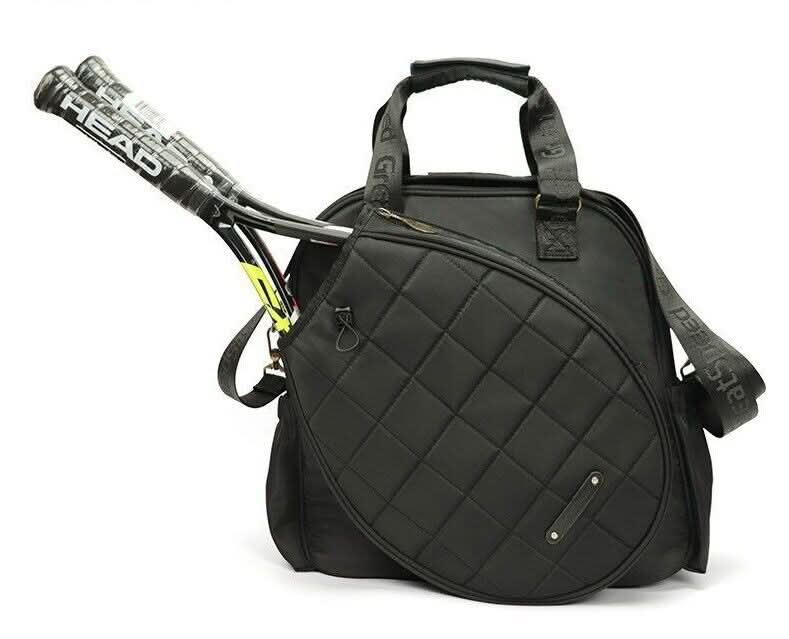 Versatile unisex racket bag for tennis & padel, offering spacious storage for all your sports gear.