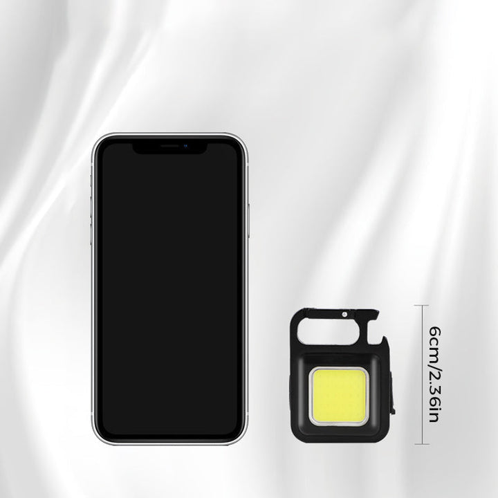 Unisex mini flashlight keychain, a versatile and essential piece of outdoor gear