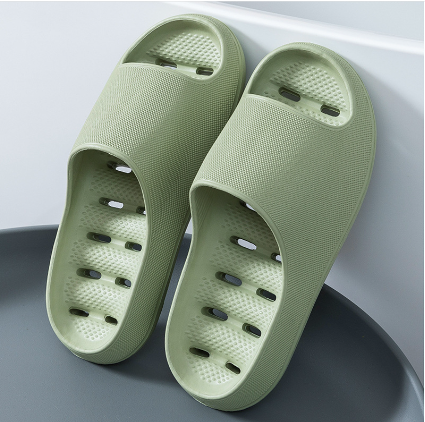Lightweight unisex soft cloud slippers with cushioned support, ideal for spa, shower, or indoor comfort.