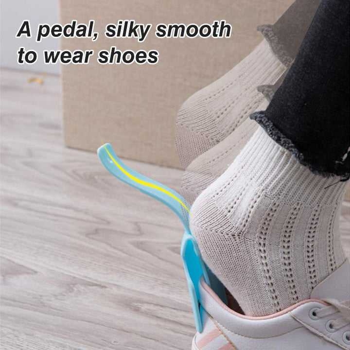 Unisex One-Step Shoe Helper for easy on/off footwear, ideal for all ages and mobility support