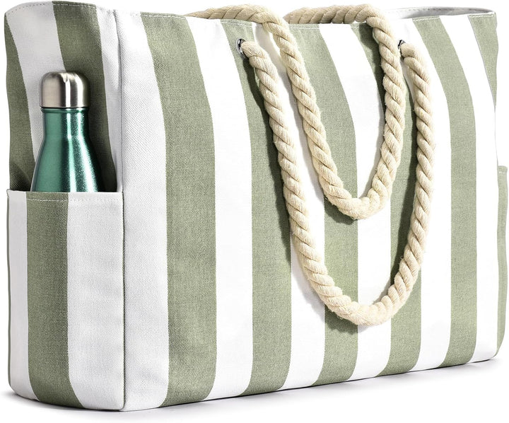 Stylish oversized beach bag, designed for comfort and convenience.