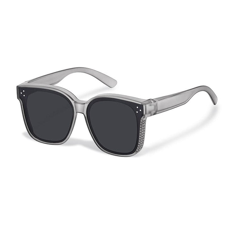 Practical gift idea: unisex polarized fit over sunglasses for anyone wearing prescription glasses