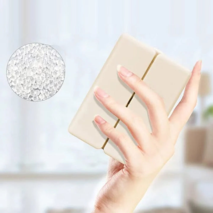 Unisex travel pill box, sleek design with strong magnetic closure, holding a week's medication