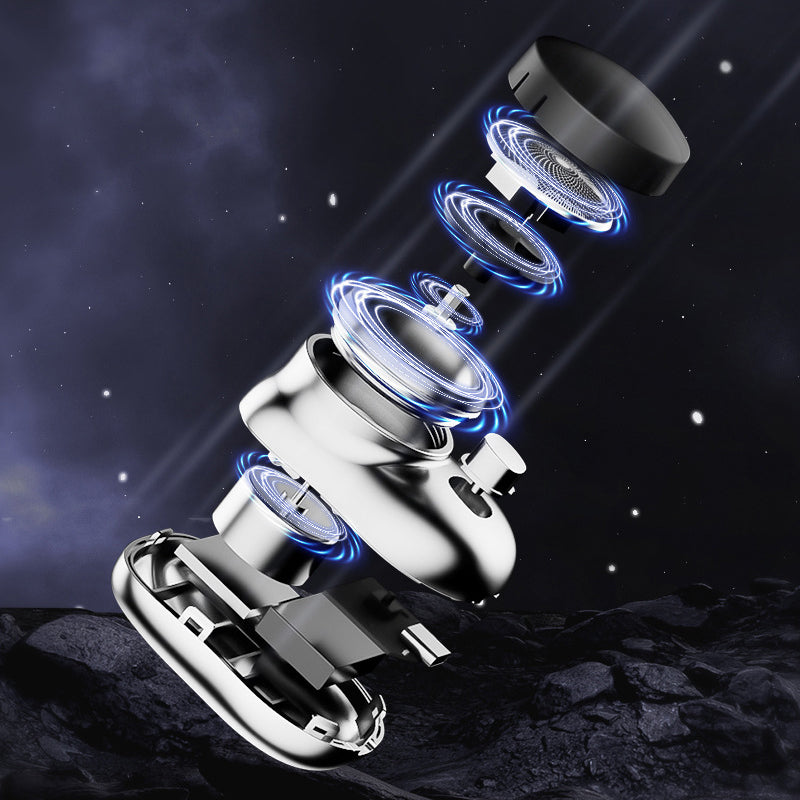 Grooming tool: unisex portable electric shaver with USB charging capability