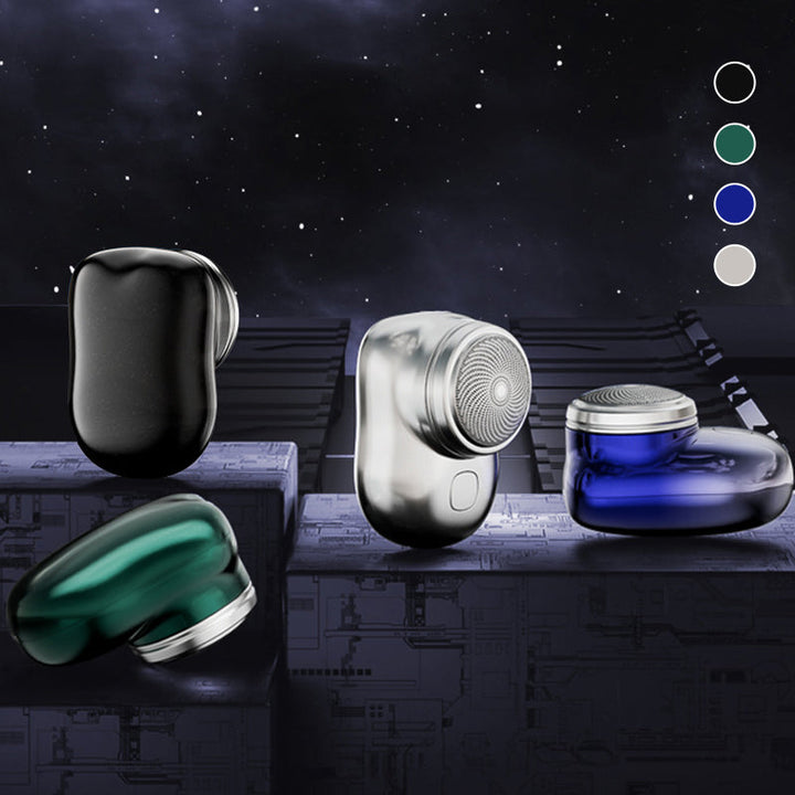 Unisex USB rechargeable mini shaver, perfect for precision and quick grooming