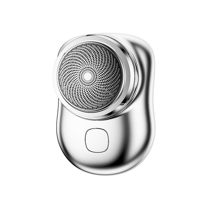 Unisex portable mini electric razor with USB charging, ideal for daily use