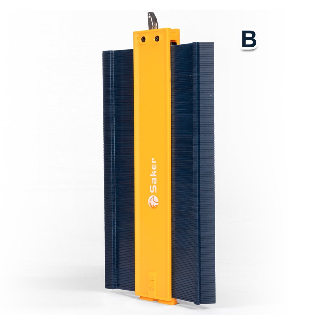 Easy-to-use contour gauge duplicator tool for quick and accurate shape replication