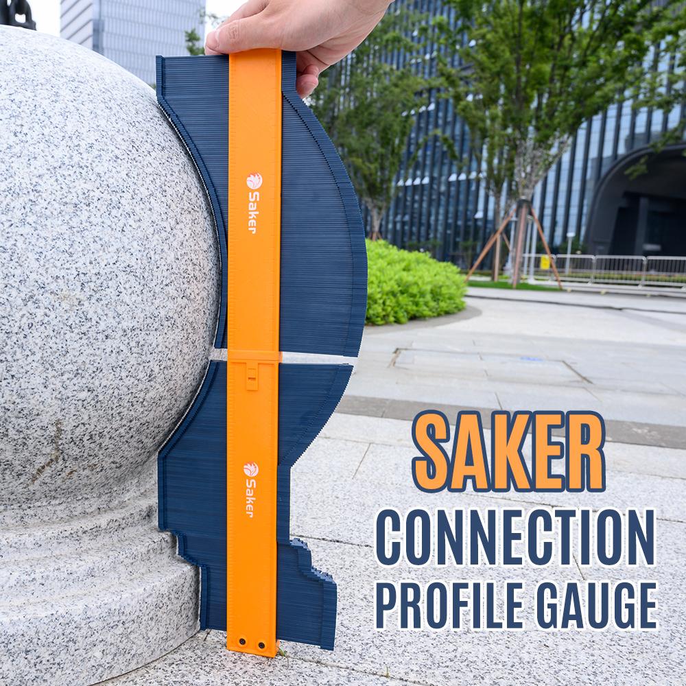 Measuring contour gauge tool 5-inch, essential for woodworking and precise DIY fitting tasks