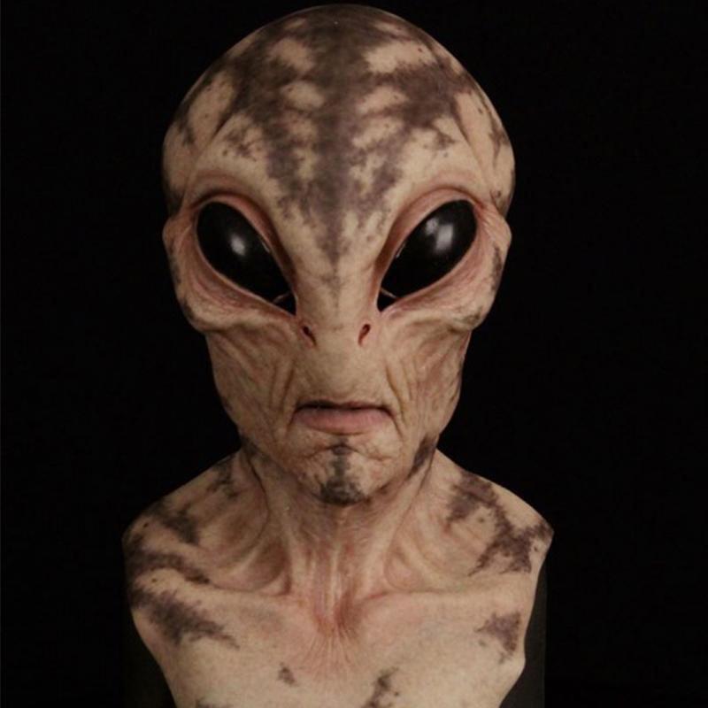 Fancy dress unisex Halloween latex mask, adds a scary touch to any outfit