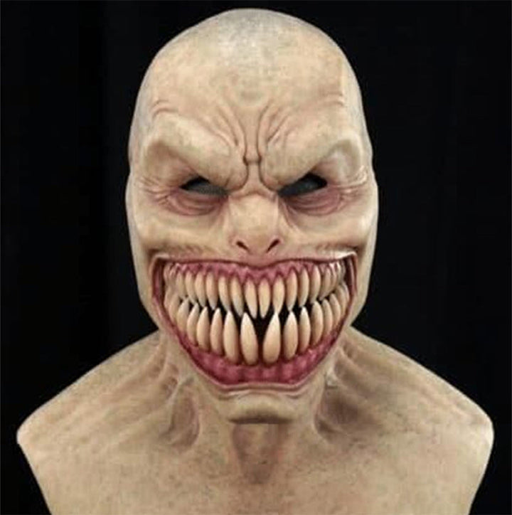 Terrifying unisex Halloween latex mask, ensures high impact at events