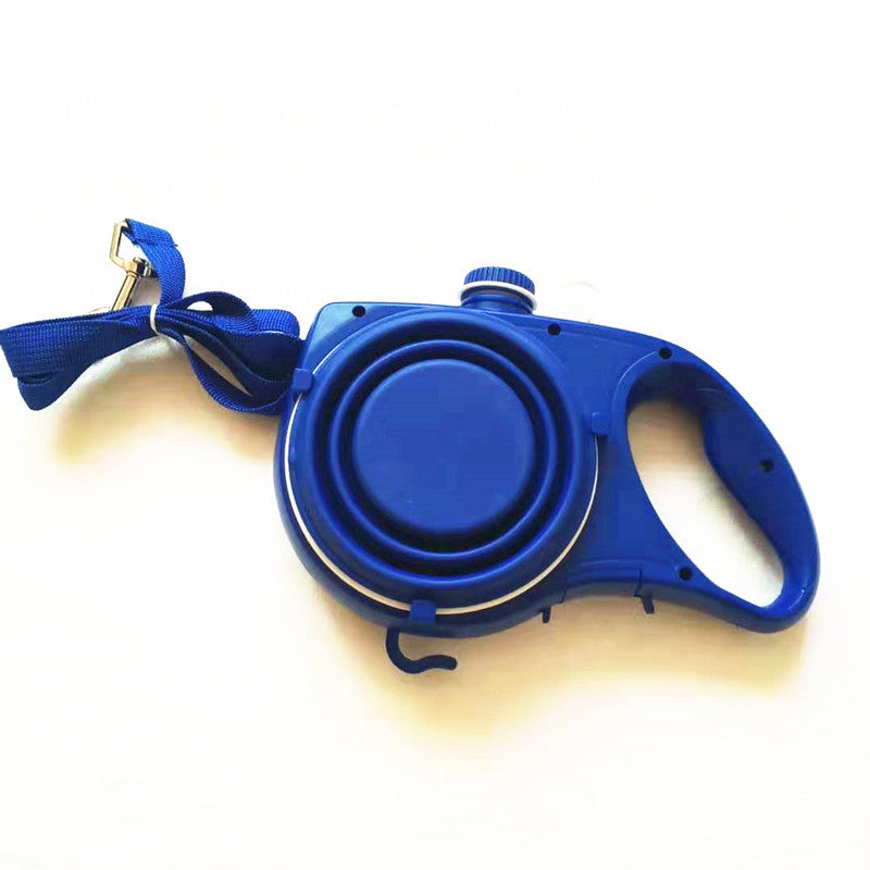 Durable nylon retractable dog leash for all dog sizes, reliable pet walking
