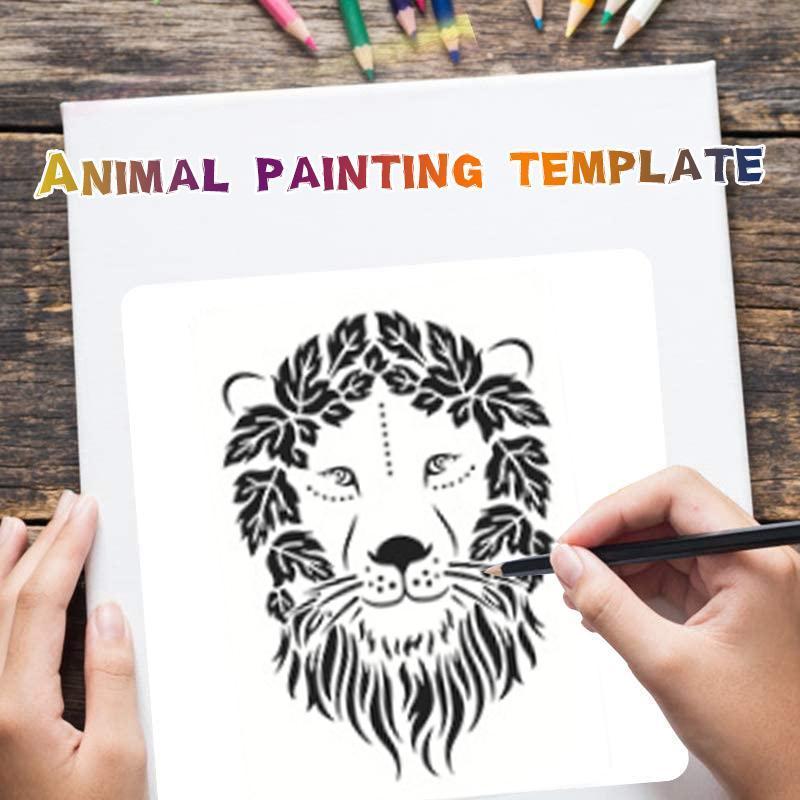 DIY art craft templates, reusable drawing stencils for endless creative possibilities