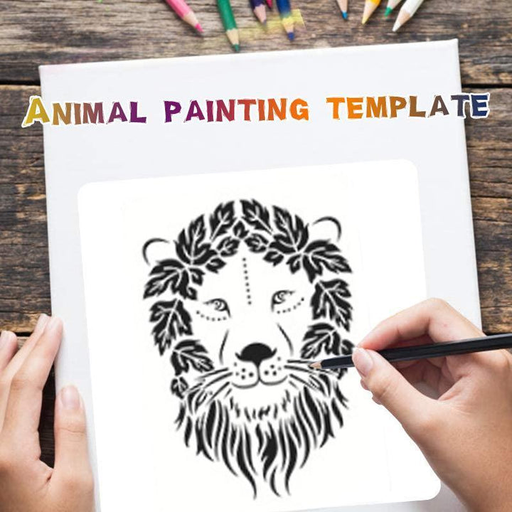 DIY art craft templates, reusable drawing stencils for endless creative possibilities