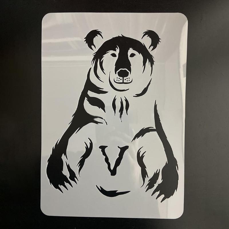 Unisex reusable drawing stencils, essential art supplies for schools and home crafts
