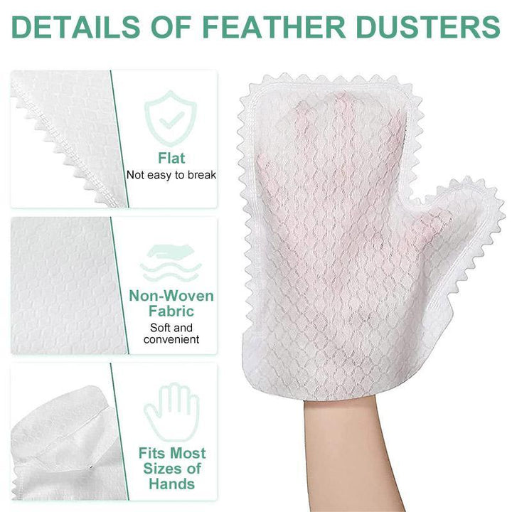 Unisex cleaning gloves with fish scale pattern, designed for streak-free results