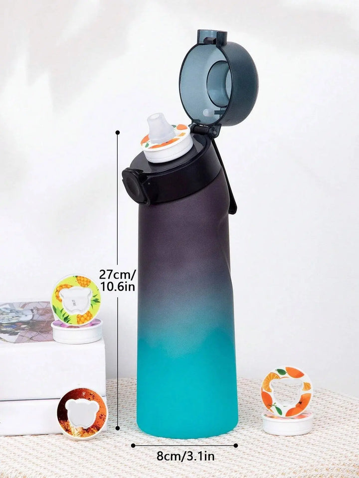 Unisex reusable water bottle, 0.65L, for healthy hydration. Tastes like fruit through scent.