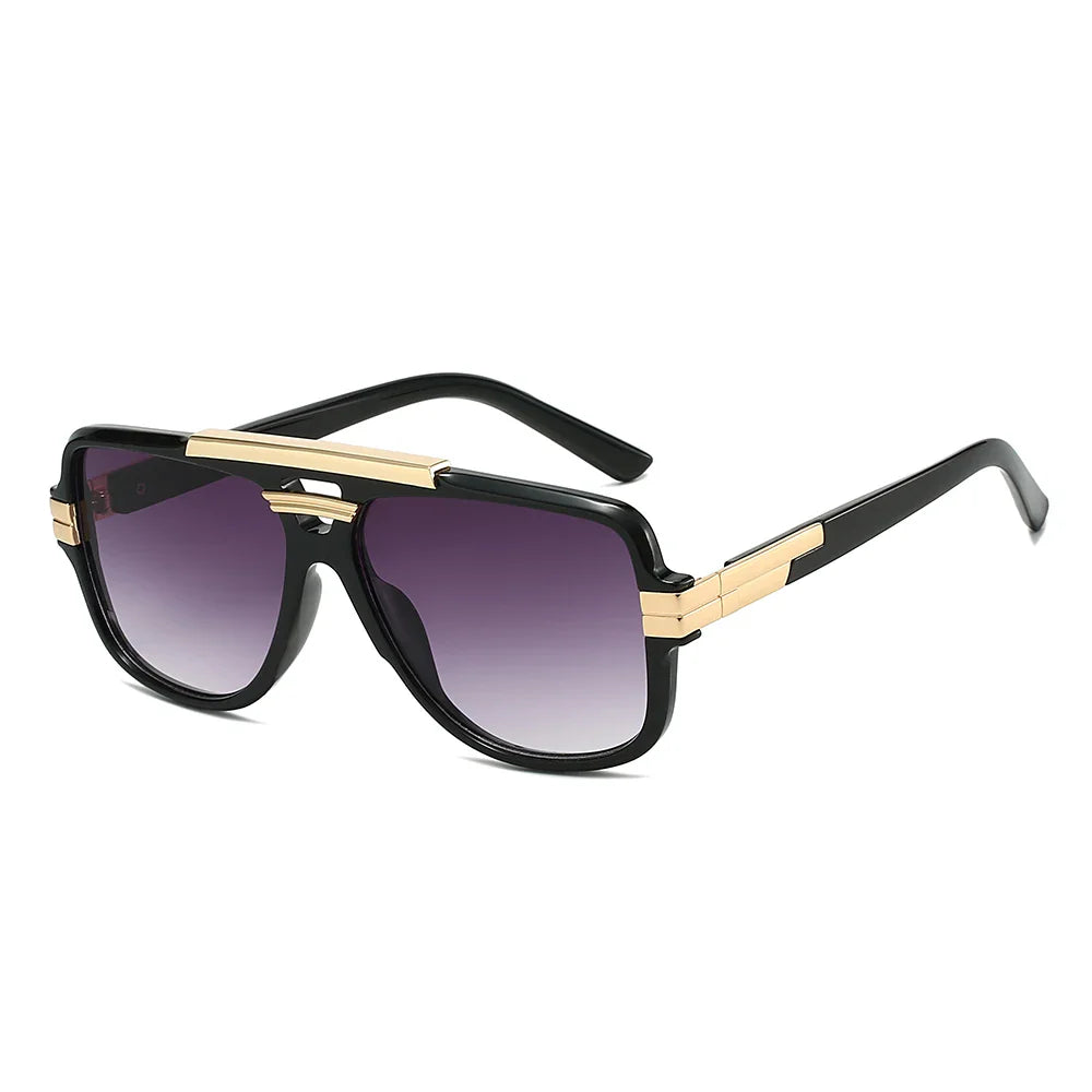 Modern lightweight sunglasses with a sculpted profile, perfect unisex accessory for any season.