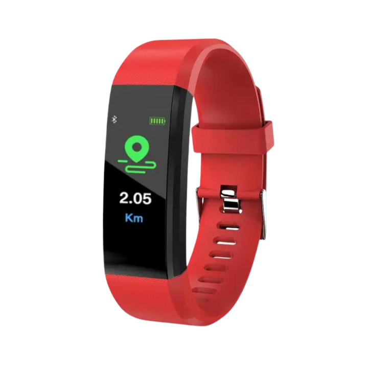 Easy-to-use senior smartwatch with heart rate & blood pressure monitoring. Essential health & activity tracker.