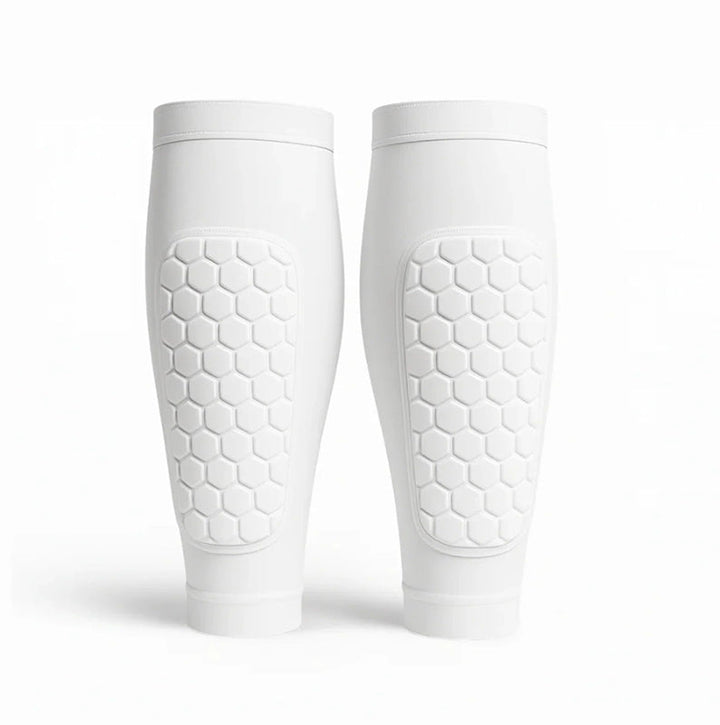 Lightweight unisex shin guards provide crucial leg protection & comfort for ski & soccer athletes.