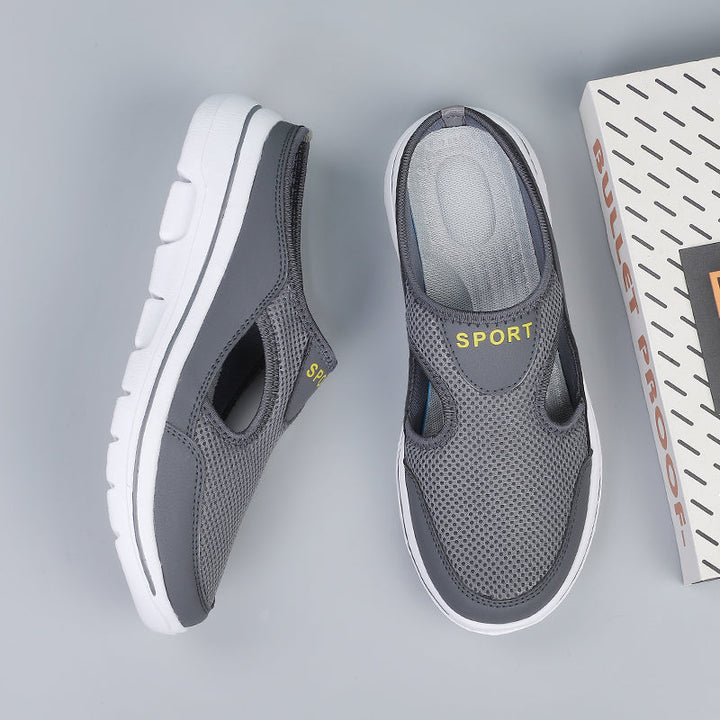 Unisex slip-on shoes for travel & everyday, offering lightweight, breathable comfort with cushioned support.