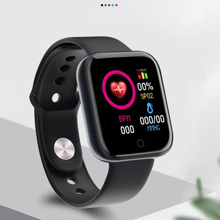 Wearable tech: Unisex fitness tracker with real-time heart rate monitoring & activity tracking