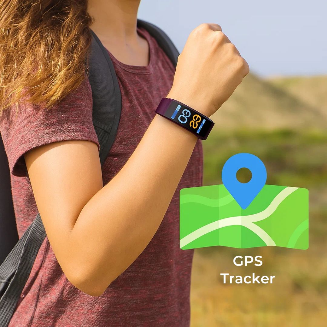 Easy-to-use unisex smartwatch for seniors. Large display, fall detection, health sensors for daily peace.